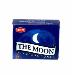 Αρωματικοί κώνοι Hem-The Moon- Ενέργεια της Σελήνης -10 τεμ