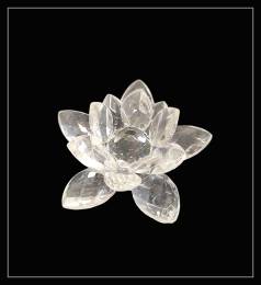 Κρύσταλλος Feng shui Λωτός-Αγαπη-Ευημερία-πλούτος προστασία-7.5 εκ
